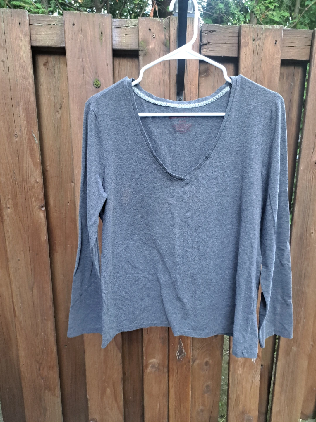 Women's plus size long sleeve shirts - photo 3