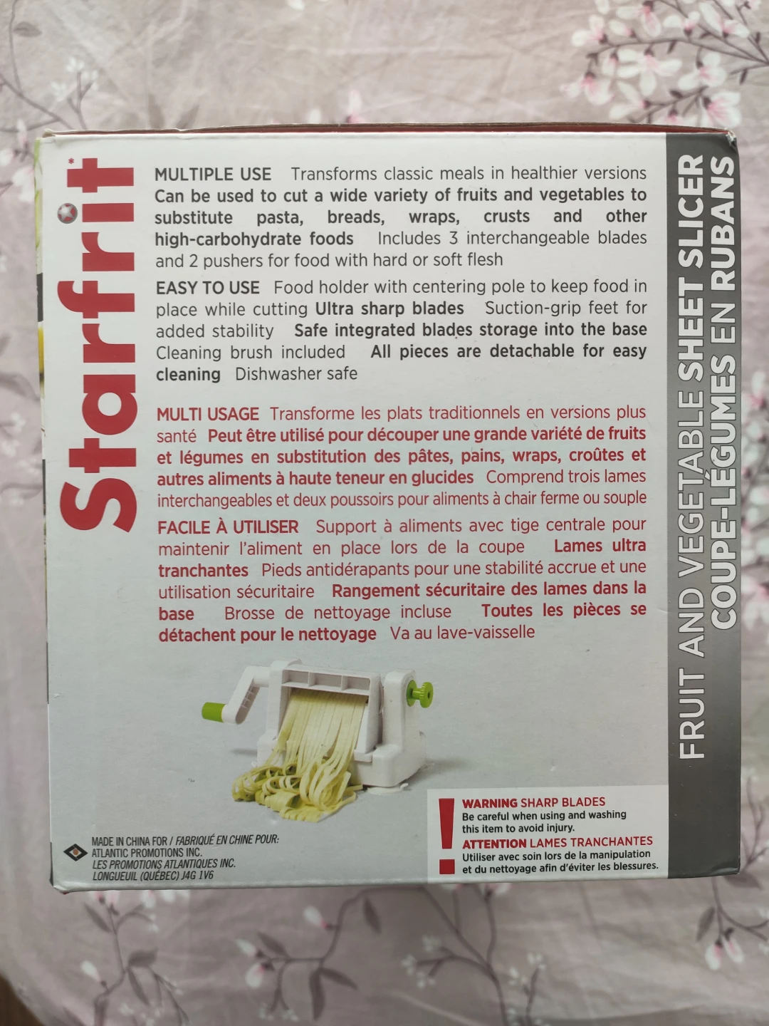Starfrit Fruit and Vegetable Sheet Slicer - photo 2