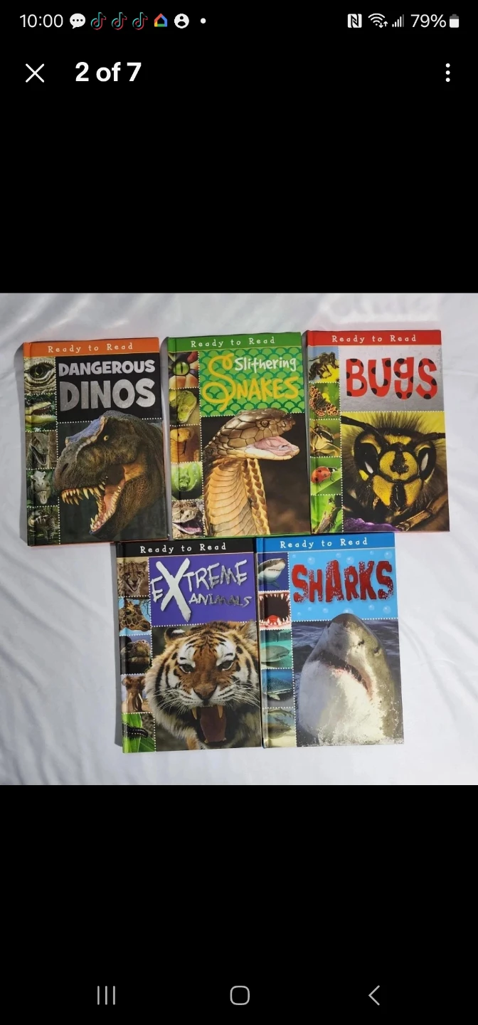 Set of 5 Ready to Read Animal Books