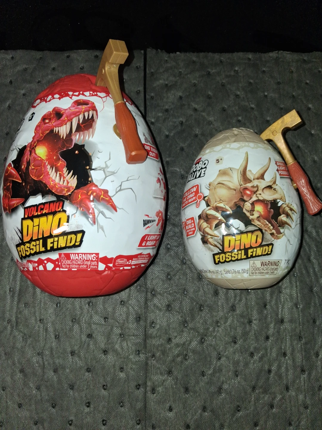 Volcano Dino Fossil Find Egg