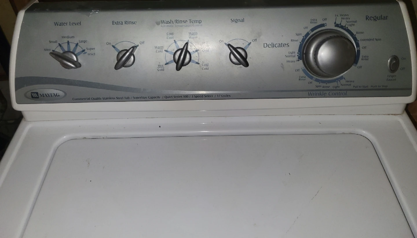 Maytag Top Load Washing Machine - photo 2