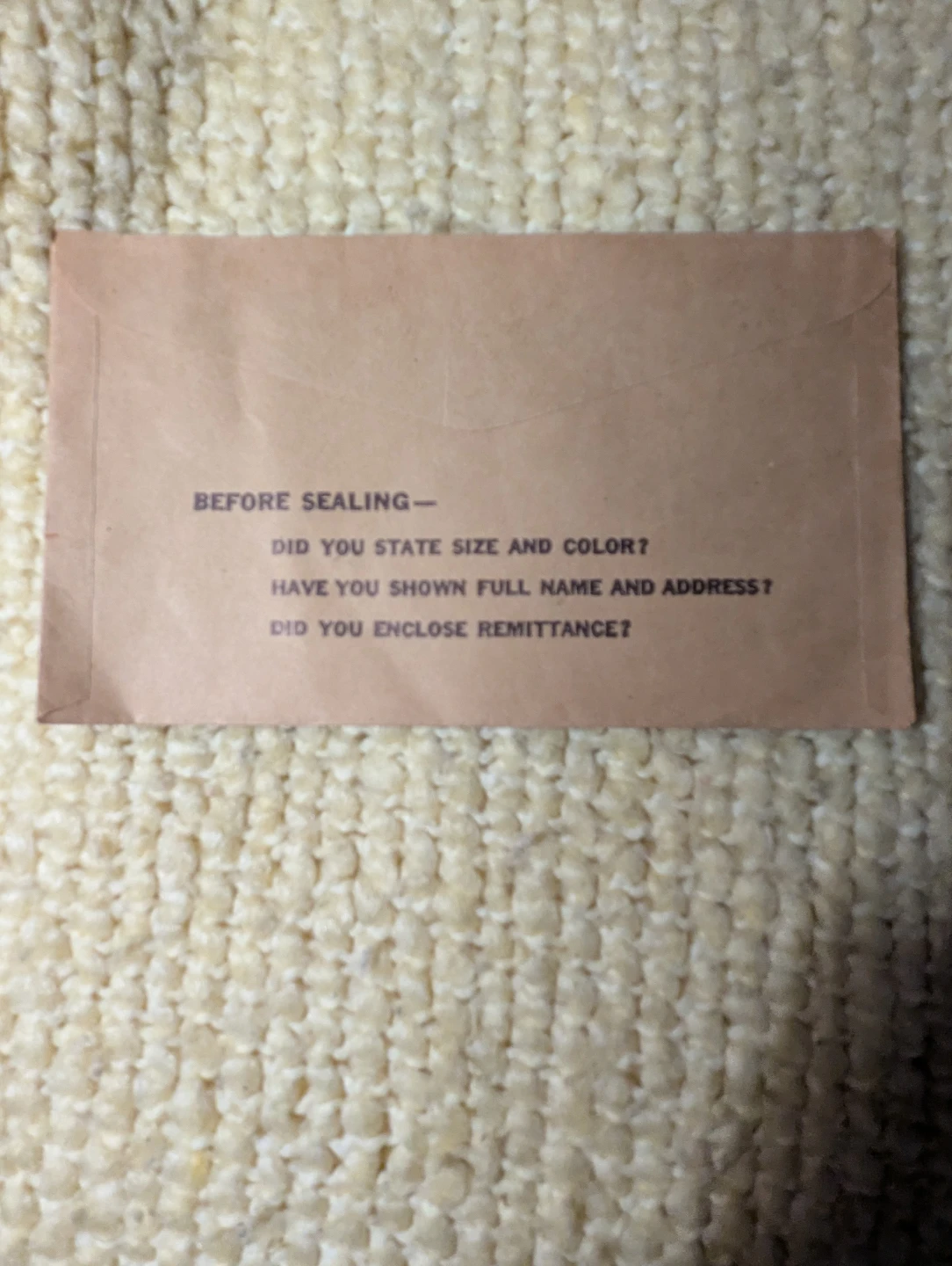 T. Eaton Co. Limited Toronto Canada order envelope - photo 2