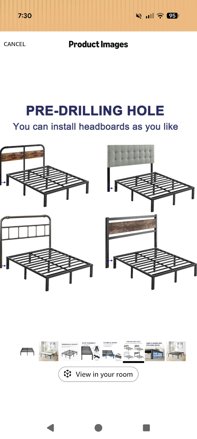 Full Size Bed Frame - photo 3