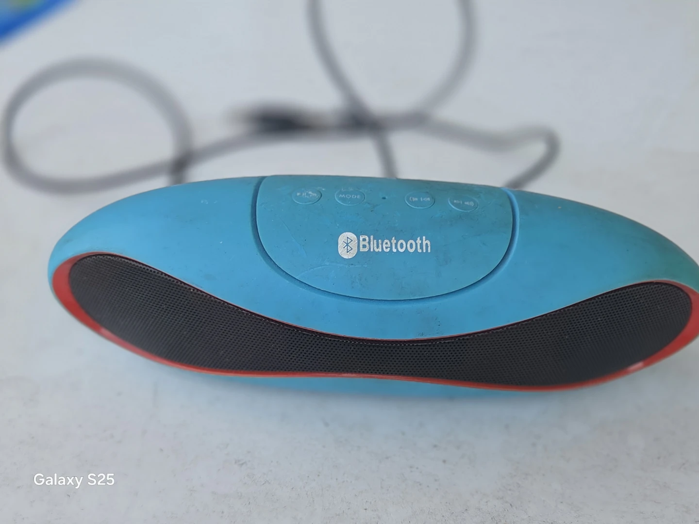 Blue Bluetooth Speaker