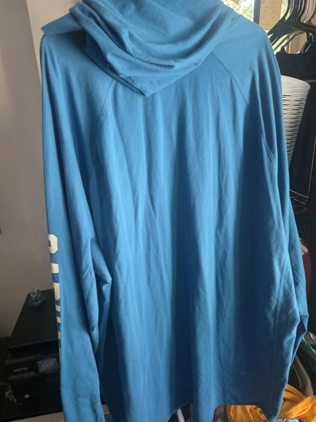 Carhartt Force Relaxed Fit 4XL Hoodie in Blue
