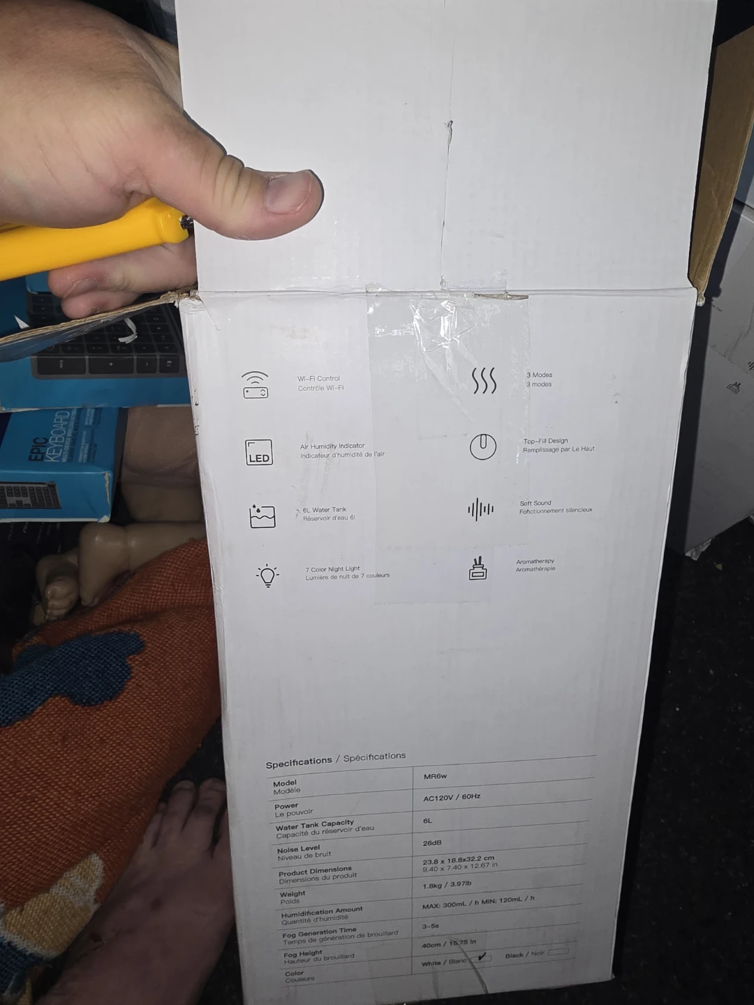 MORENTO Smart Cool Mist Humidifier MR6W