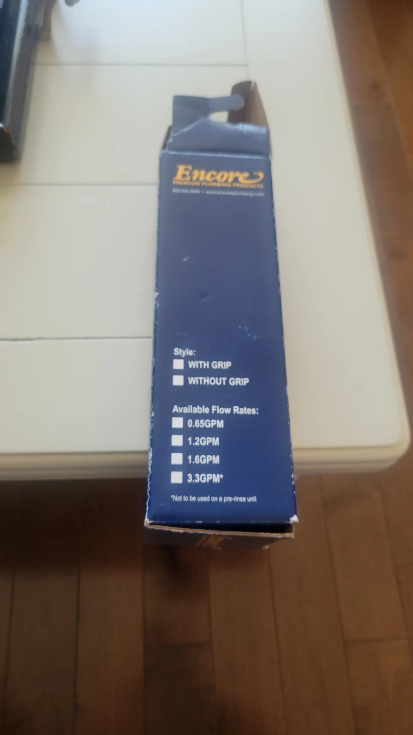 Encore KL50-Y002-FSZ Pre-Rinse Fan Spray Assy w/ Grip - photo 3