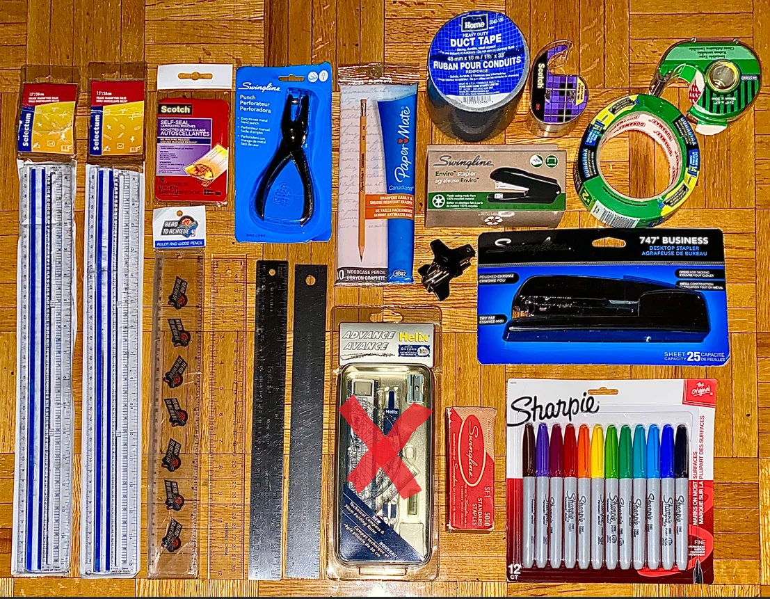 Office Supplies, Desktop Tools and School Stationary – NEW!!