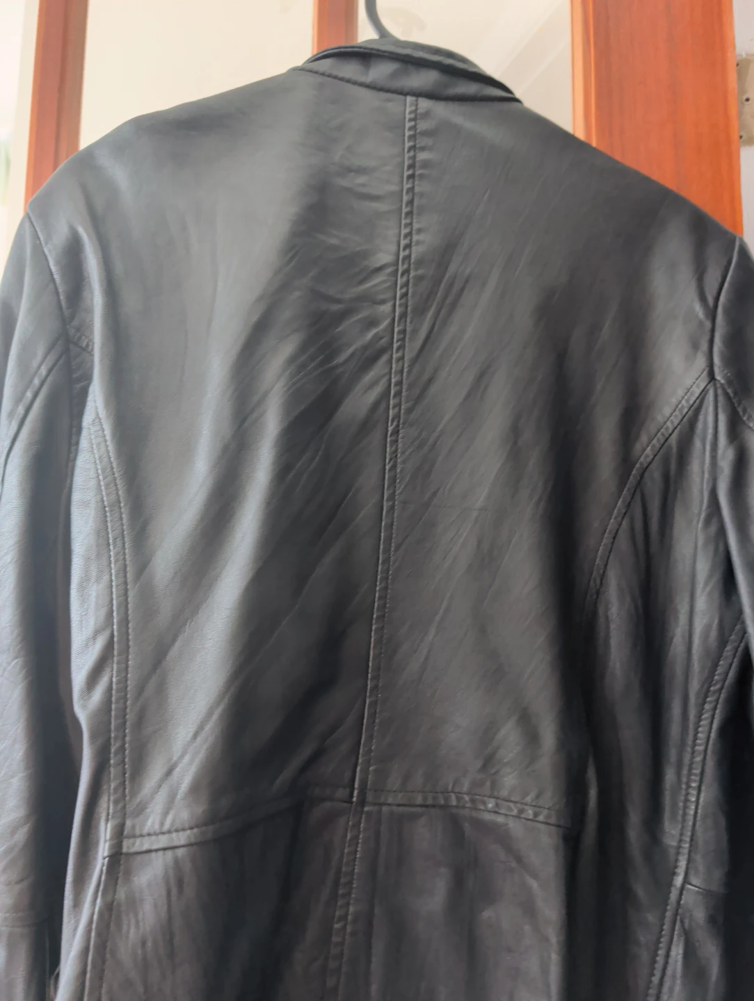 DANIER Black Leather Jacket - photo 2