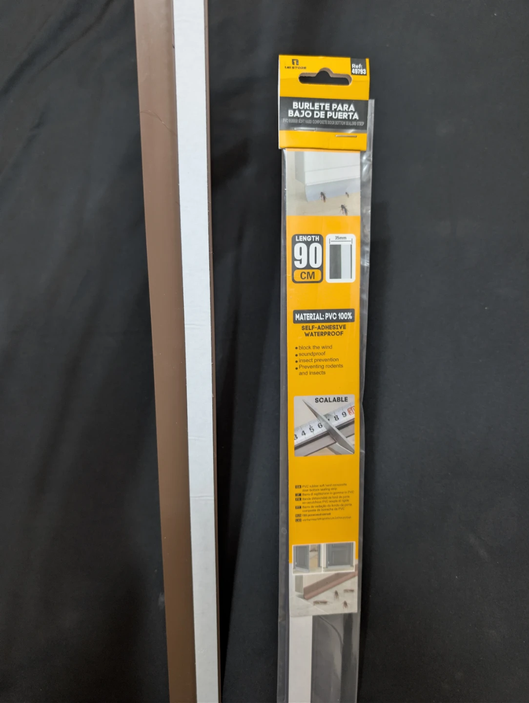 PVC self-adhesive Door Bottom Sealing Strips