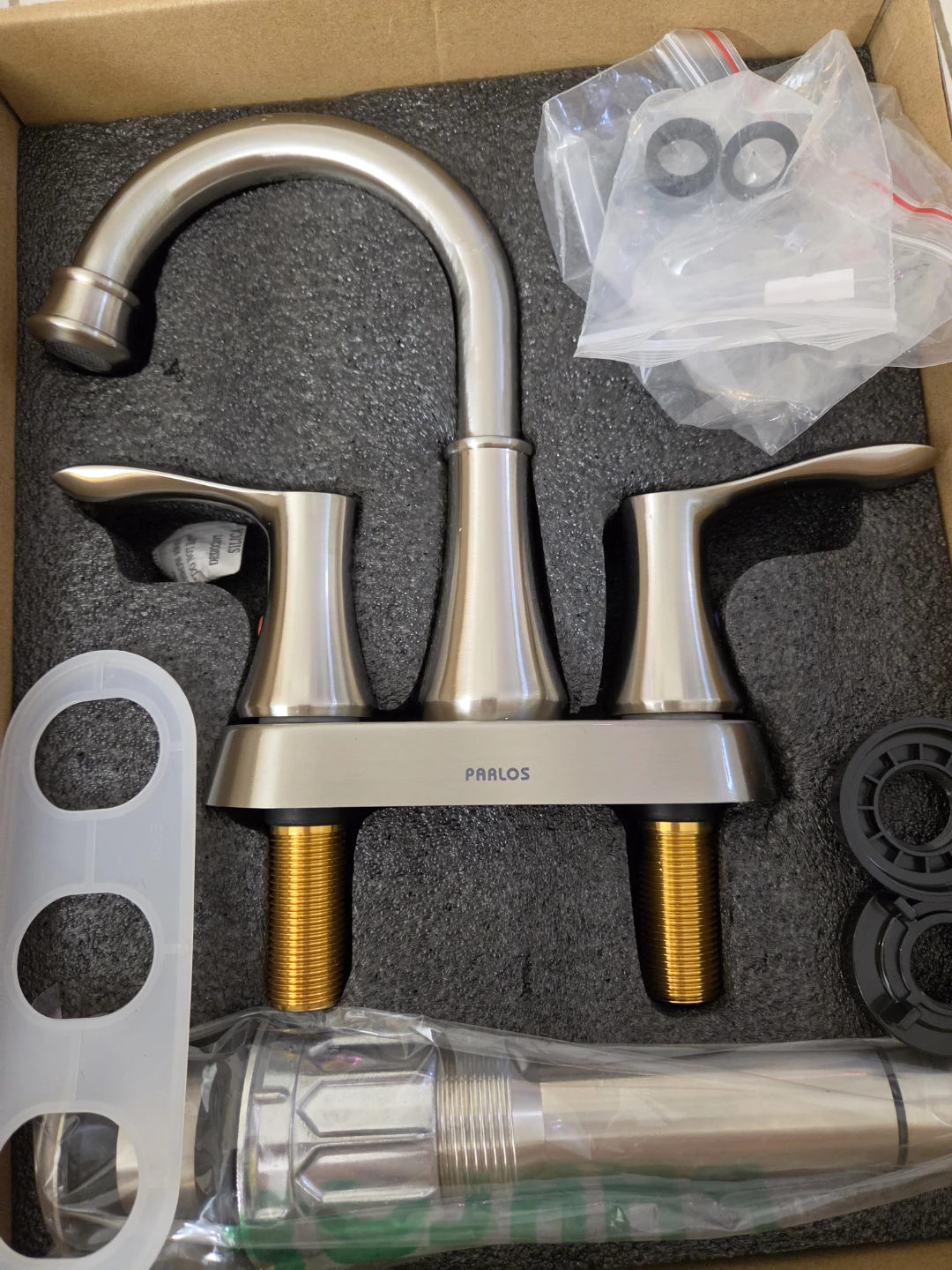 PARLOS Two-Handle Bathroom Sink Faucet