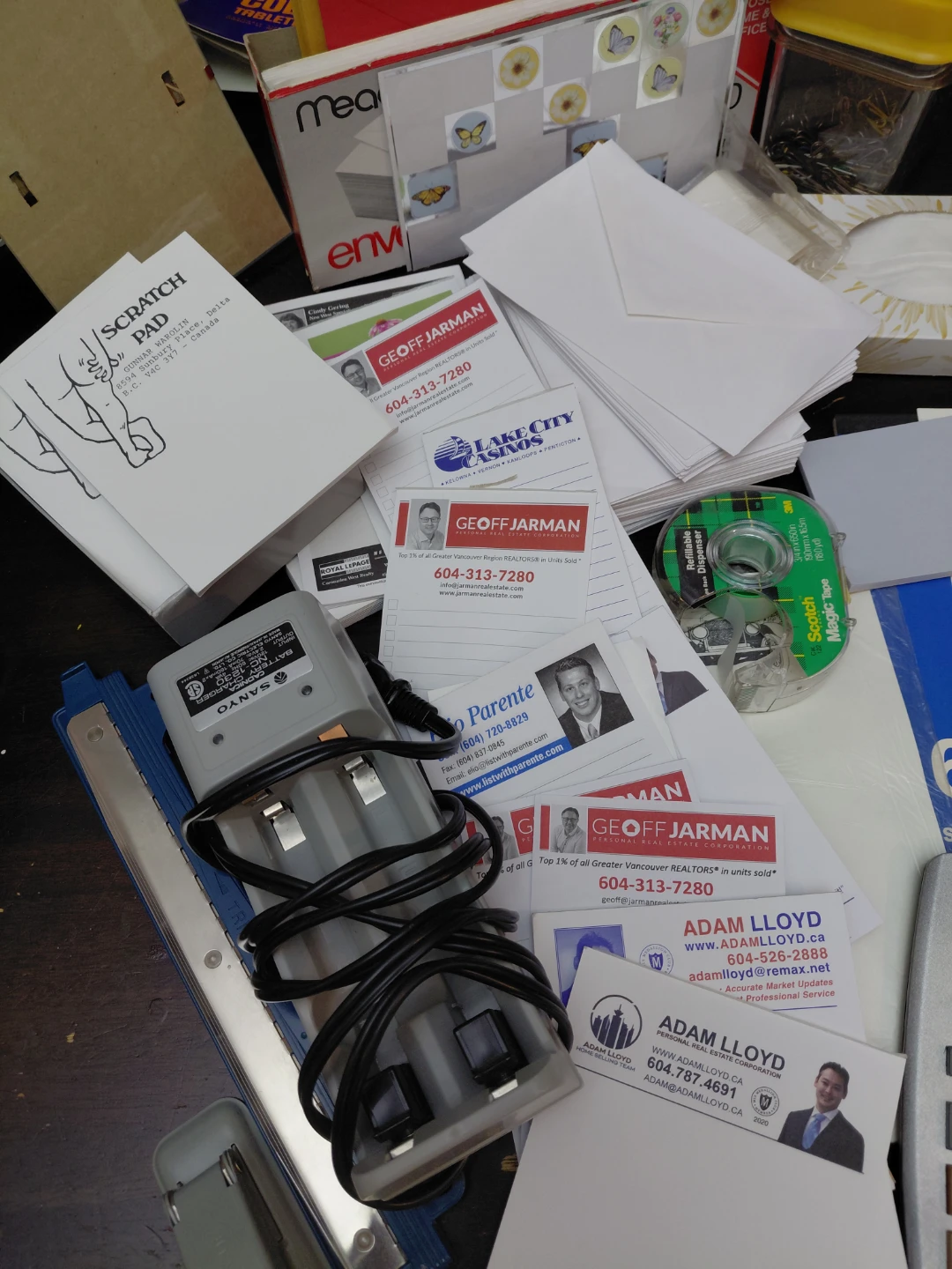 Office Supplies Lot - Envelopes, Staplers, Paper, Calculators - photo 3
