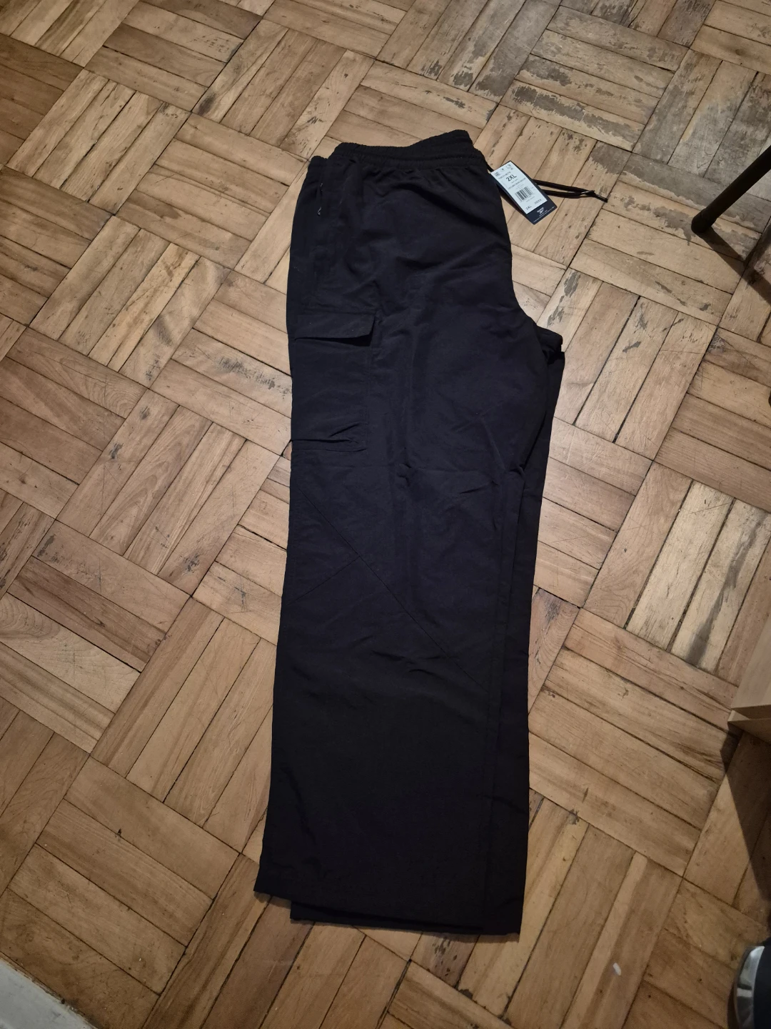 BNWT)Reebok 2XL Black Cargo Pants - photo 3