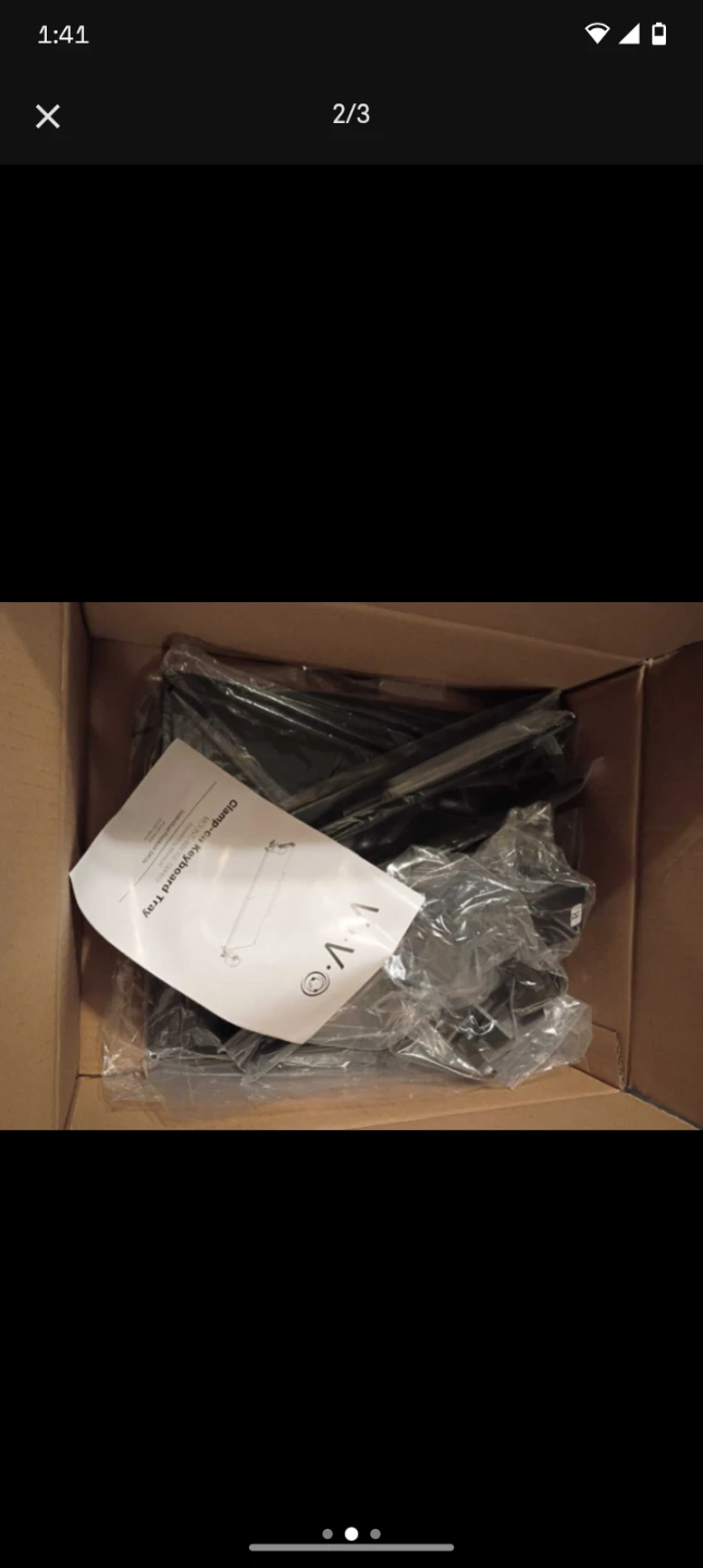 VIVO Clamp-on Keyboard Tray - photo 3