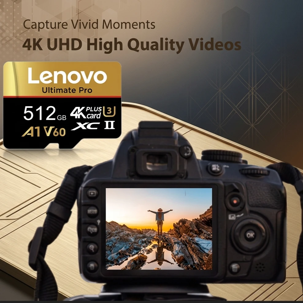 Lenovo 512GB microSDXC UHS-I U3 V30 A2 Card - photo 3