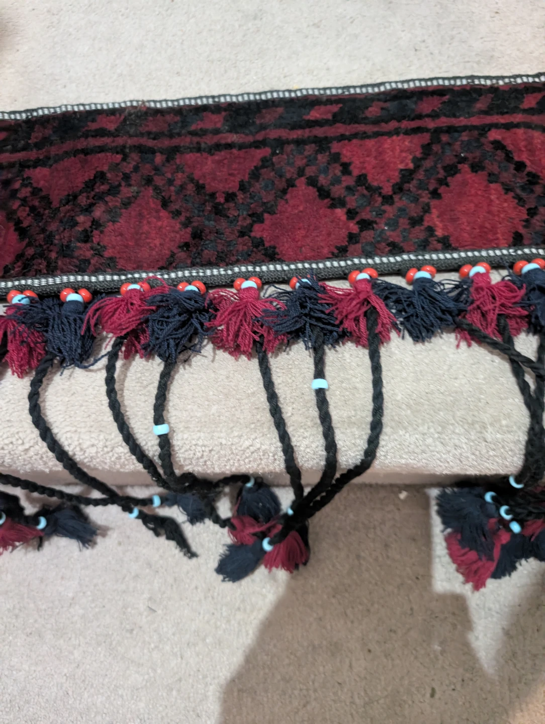 Decorative Tassel Trim/ klim palmet