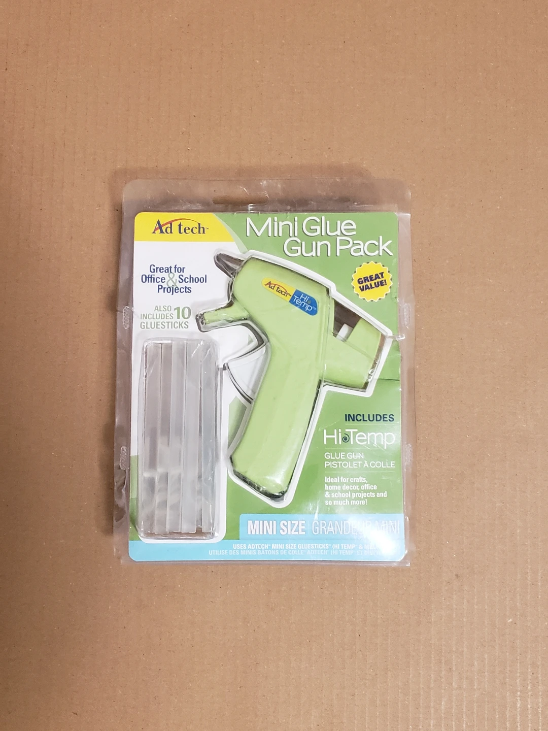 Ad Tech Mini Hi-Teml Glue Gun Pack