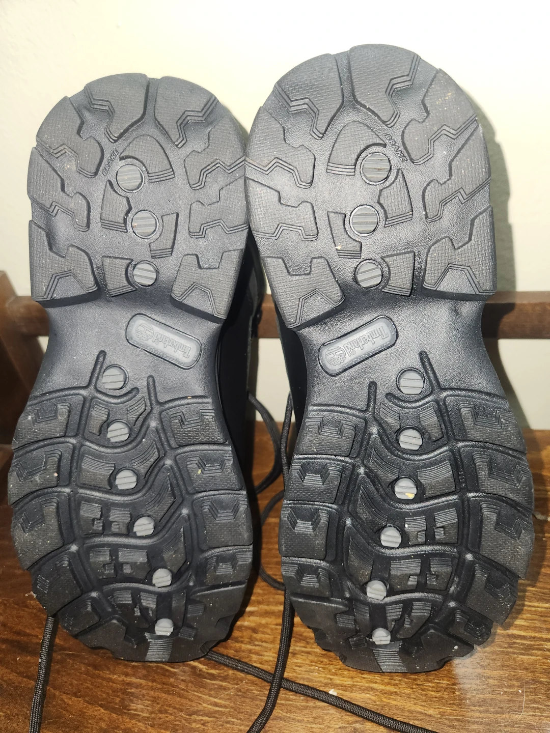 Timberland Black Leather Hiking Boots - US 9.5W - photo 2