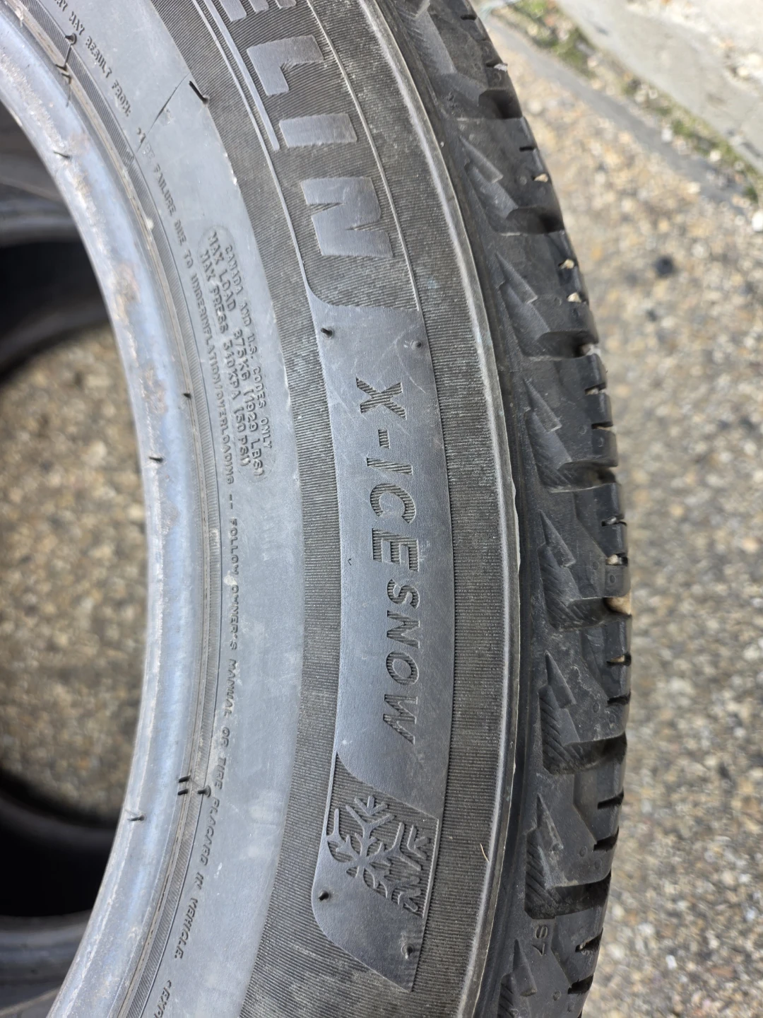 2 tire Michelin X-Ice Snow Winter Tires - 235/55 R17 - photo 5
