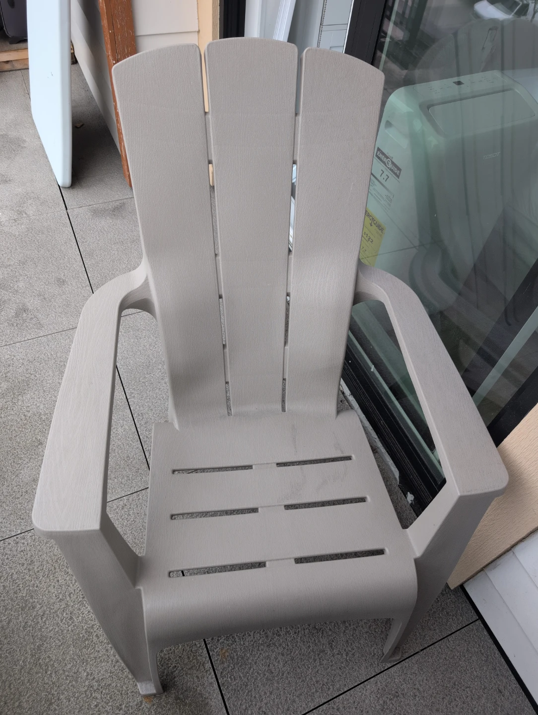 Plastic Adirondack Chair