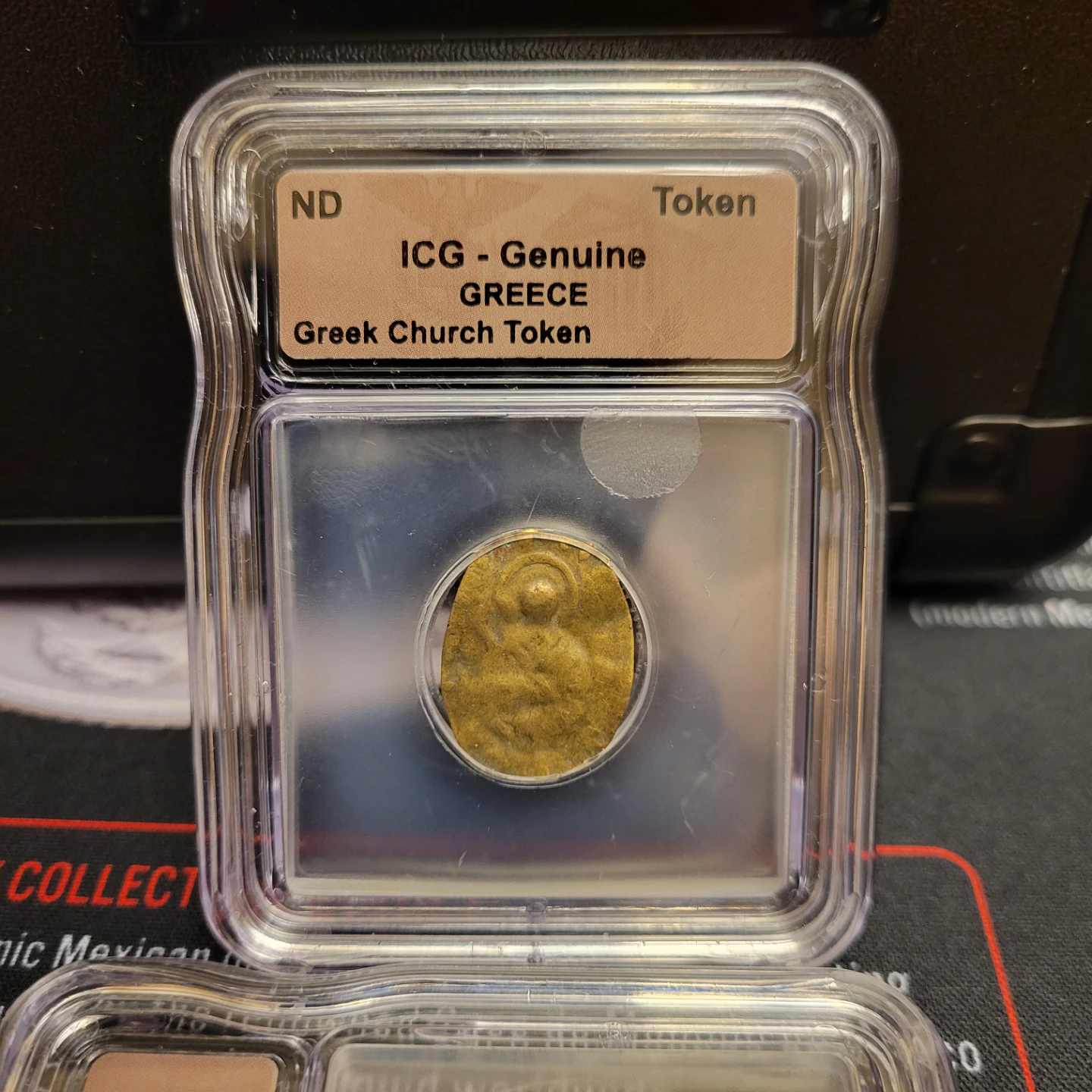 ICG Genuine Greece Greek Church Token - photo 5