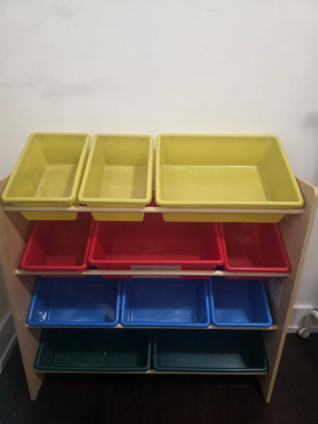 Toy Organizer Shelf with 11 Bins