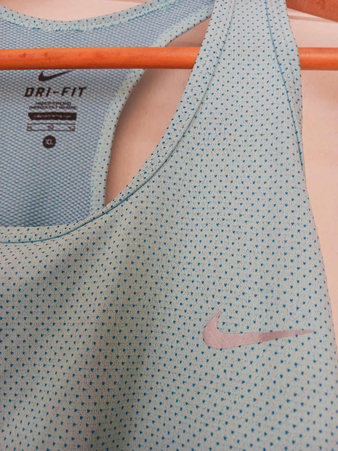 Nike Dri-FIT Racerback Tank Top Blue XL - photo 3