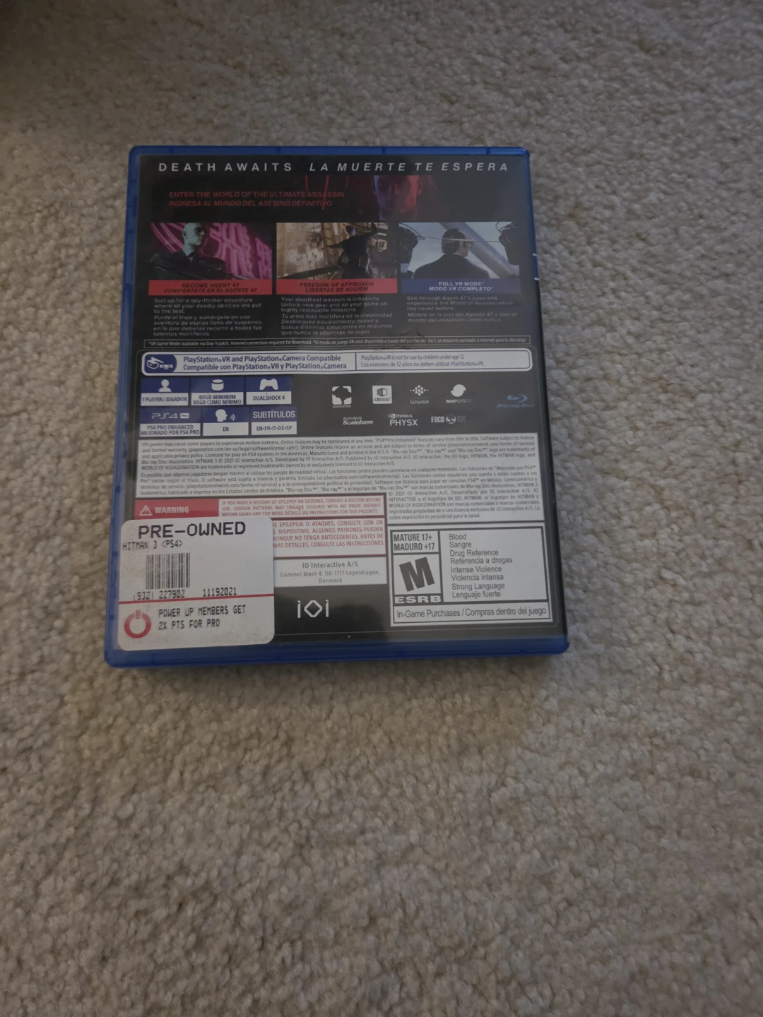 Hitman 3 PS4 Game - photo 4