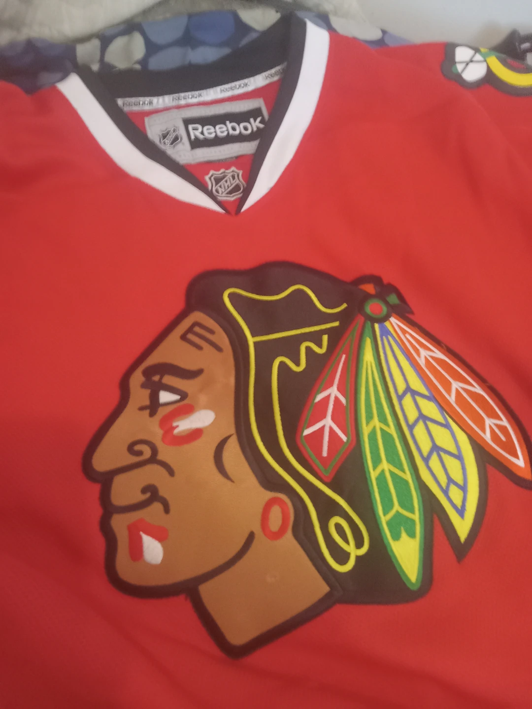 Reebok Chicago Blackhawks Hockey Jersey