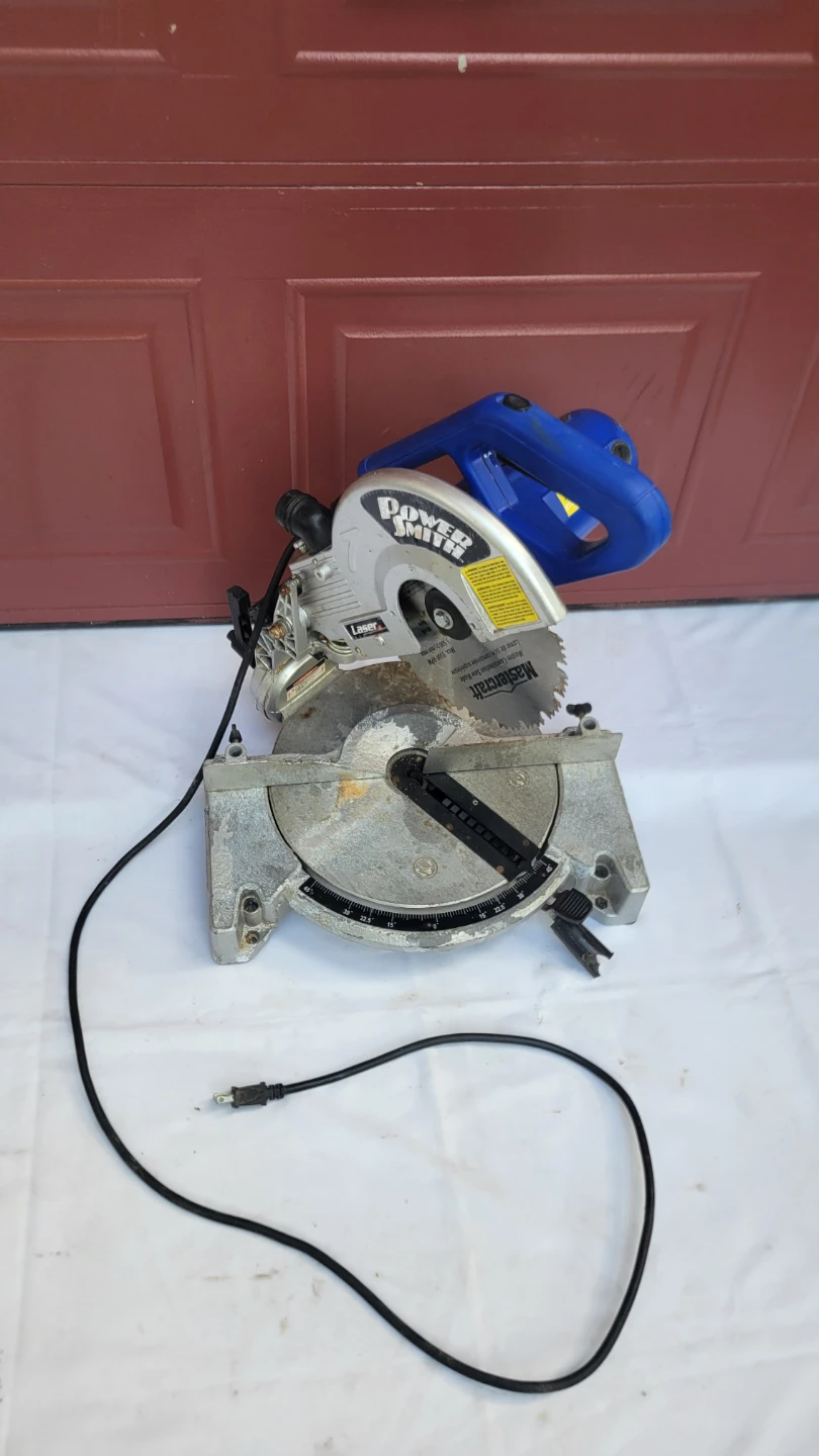 Power Smith 10" Compound Miter Saw with Laser Guide - photo 2
