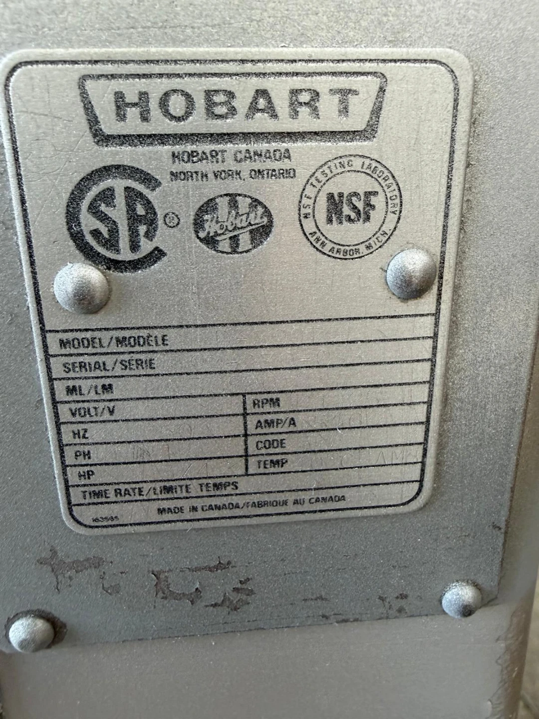 Hobart mixer - photo 4