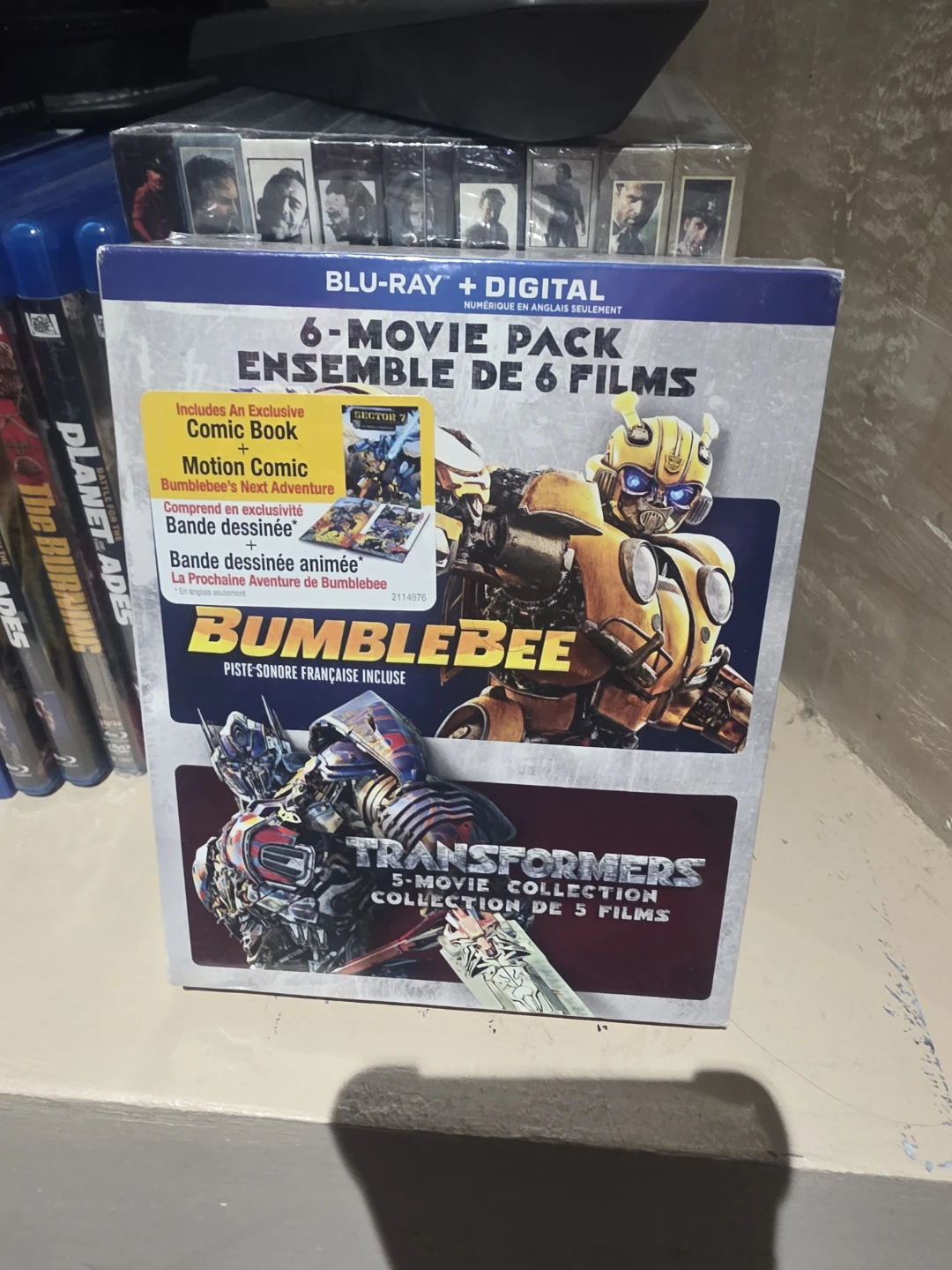 Transformers 6-Movie Pack Blu-Ray + Digital