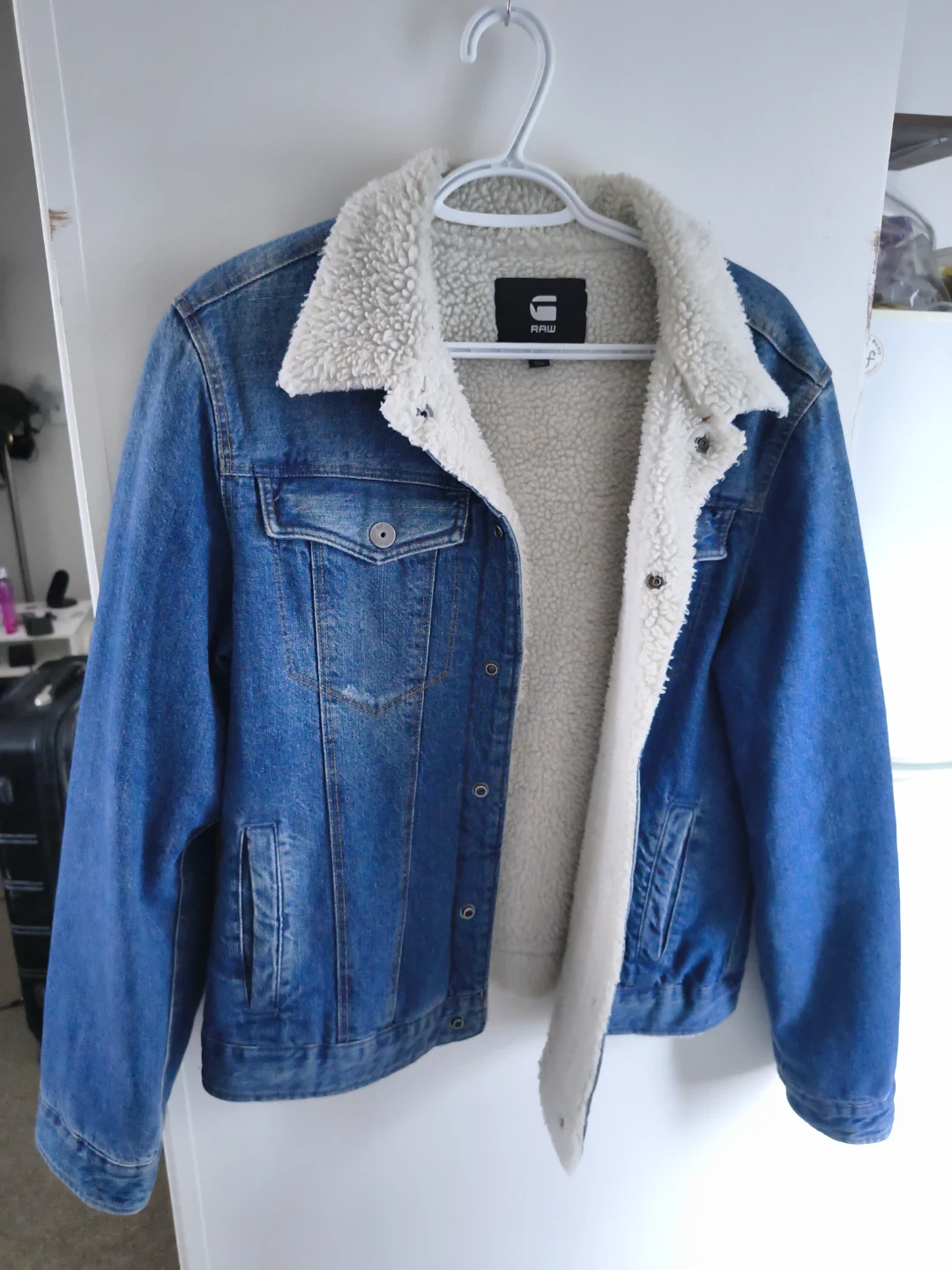 G-Star RAW Denim Sherpa Lined Jacket - photo 2