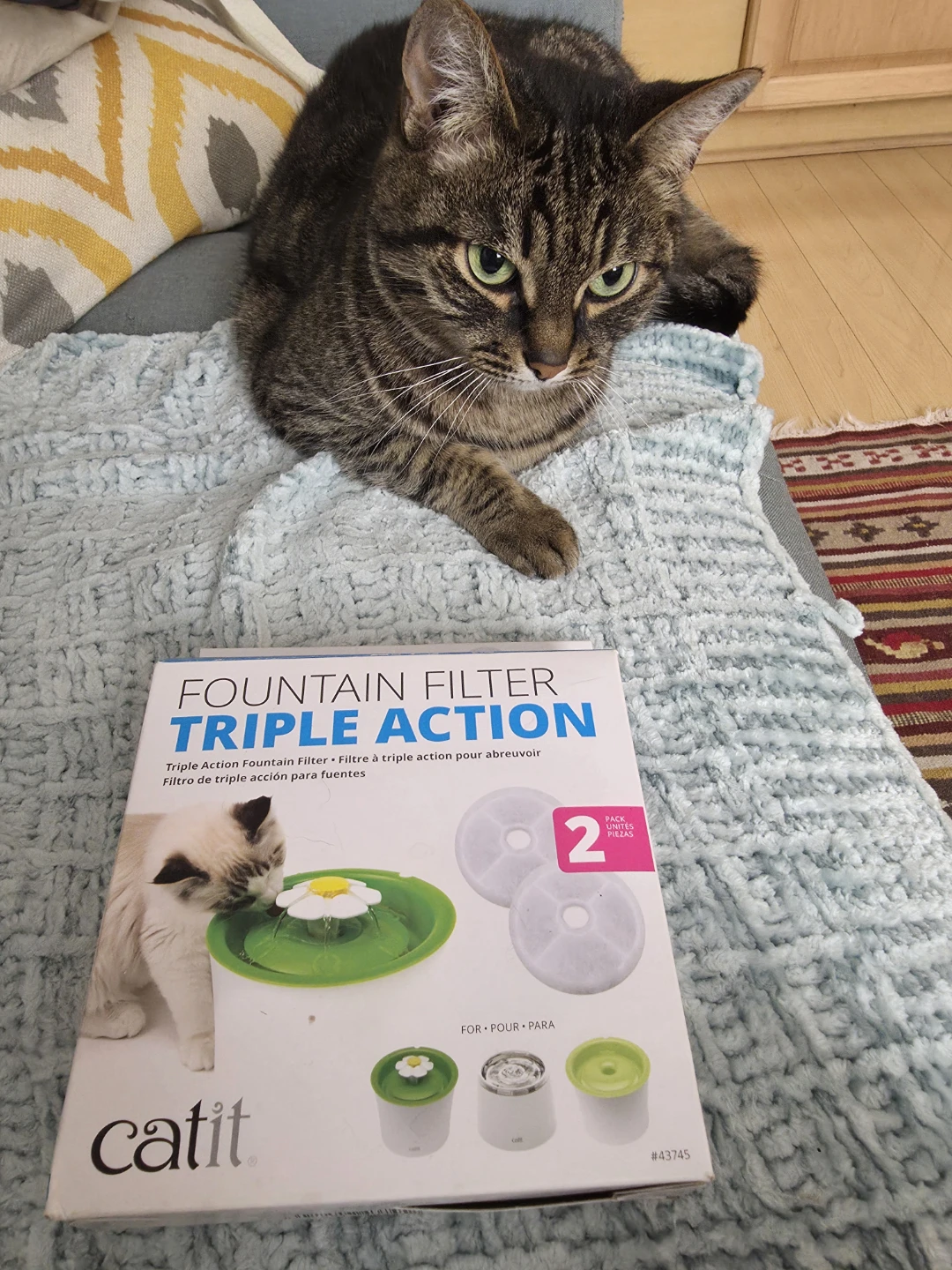 Catit Fountain Filter Triple Action