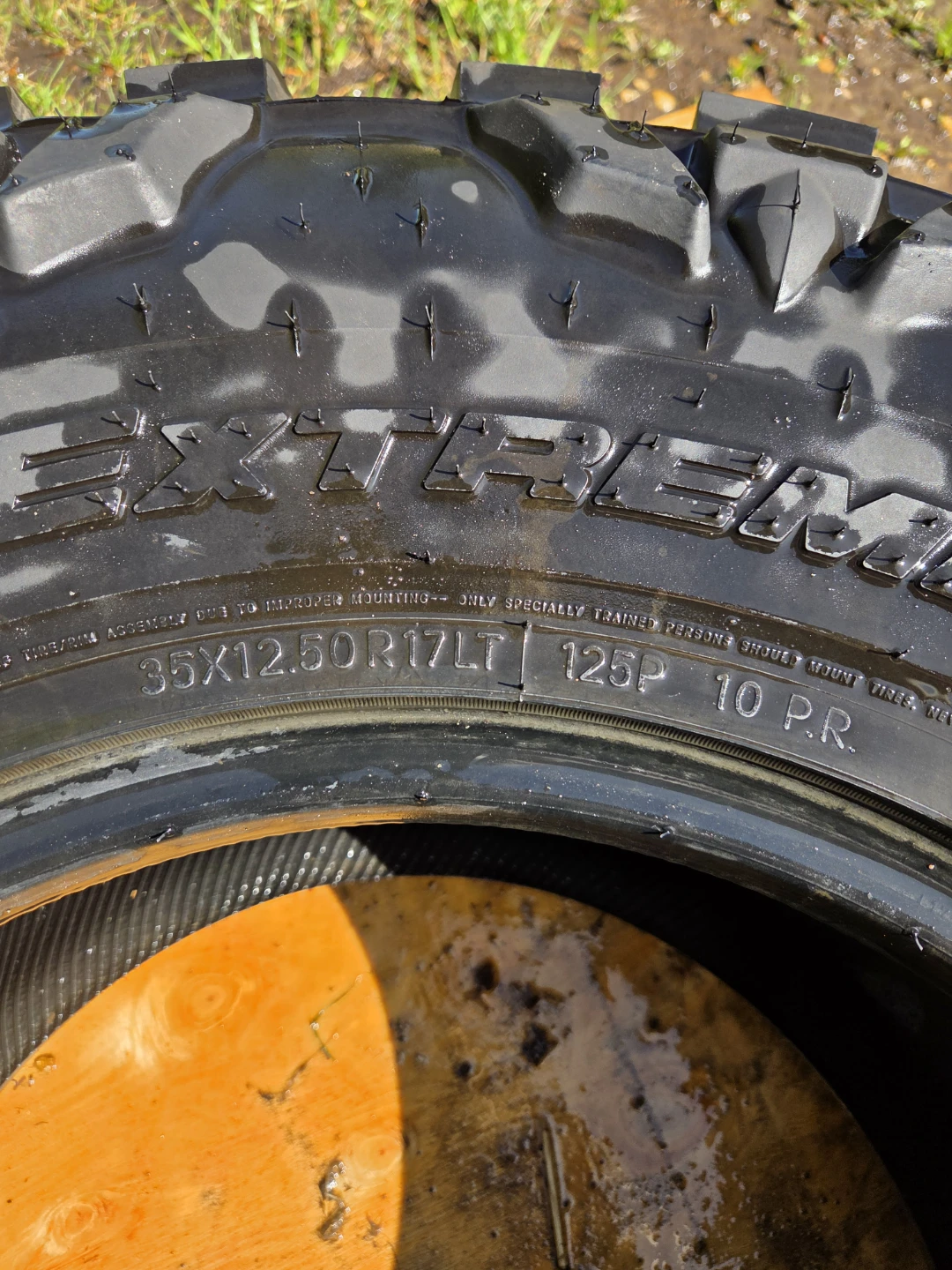 EXTREME 35X12.50R17LT 10-PR Tires (Set of 4) - photo 4