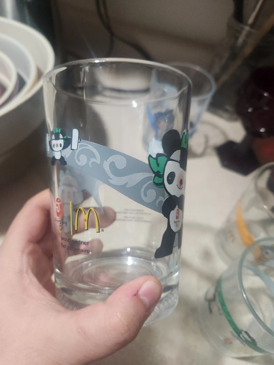 2008 McDonald's Olympics drinking glasses, full set - photo 2