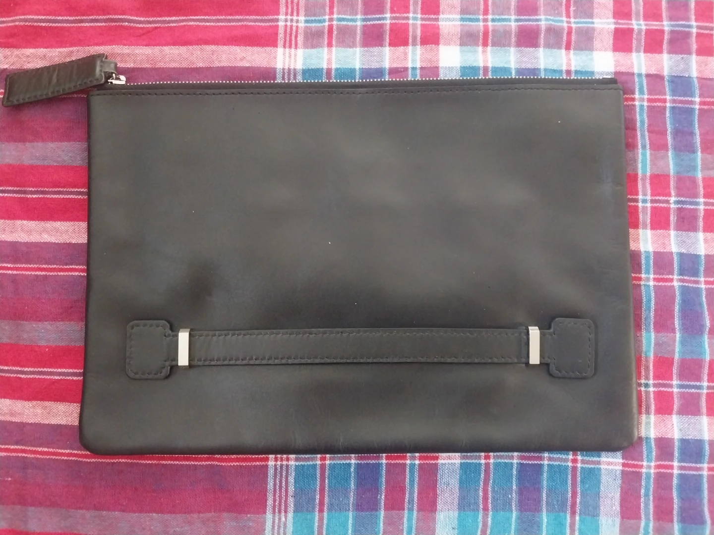 Black Leather Tablet Case