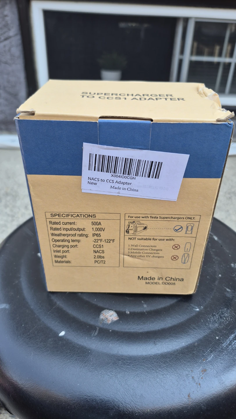 EV Charger NACS to CCS1 Adapter for Electric Vehicle - photo 5