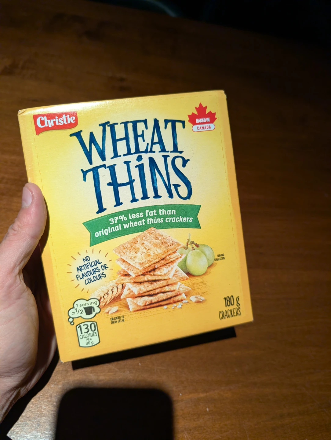 Christie Wheat Thins Crackers 180g