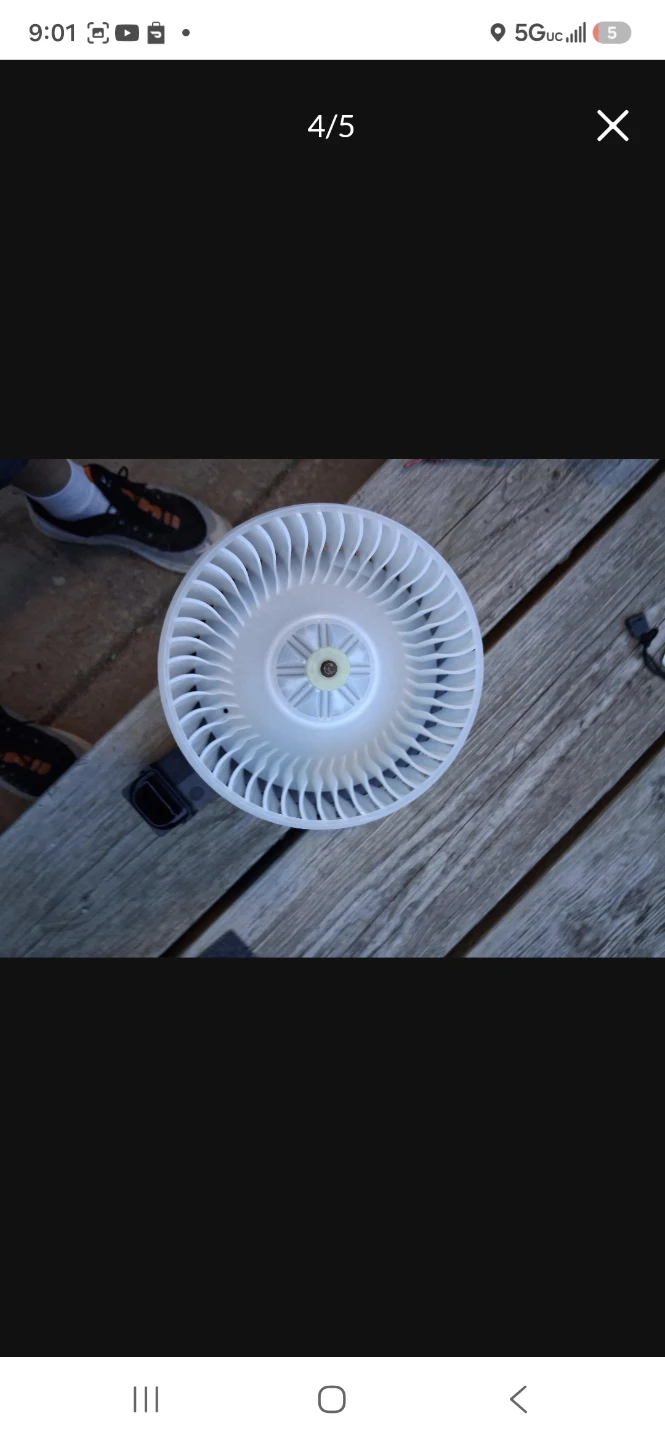 HVAC Blower Motor Fan Assembly - photo 2