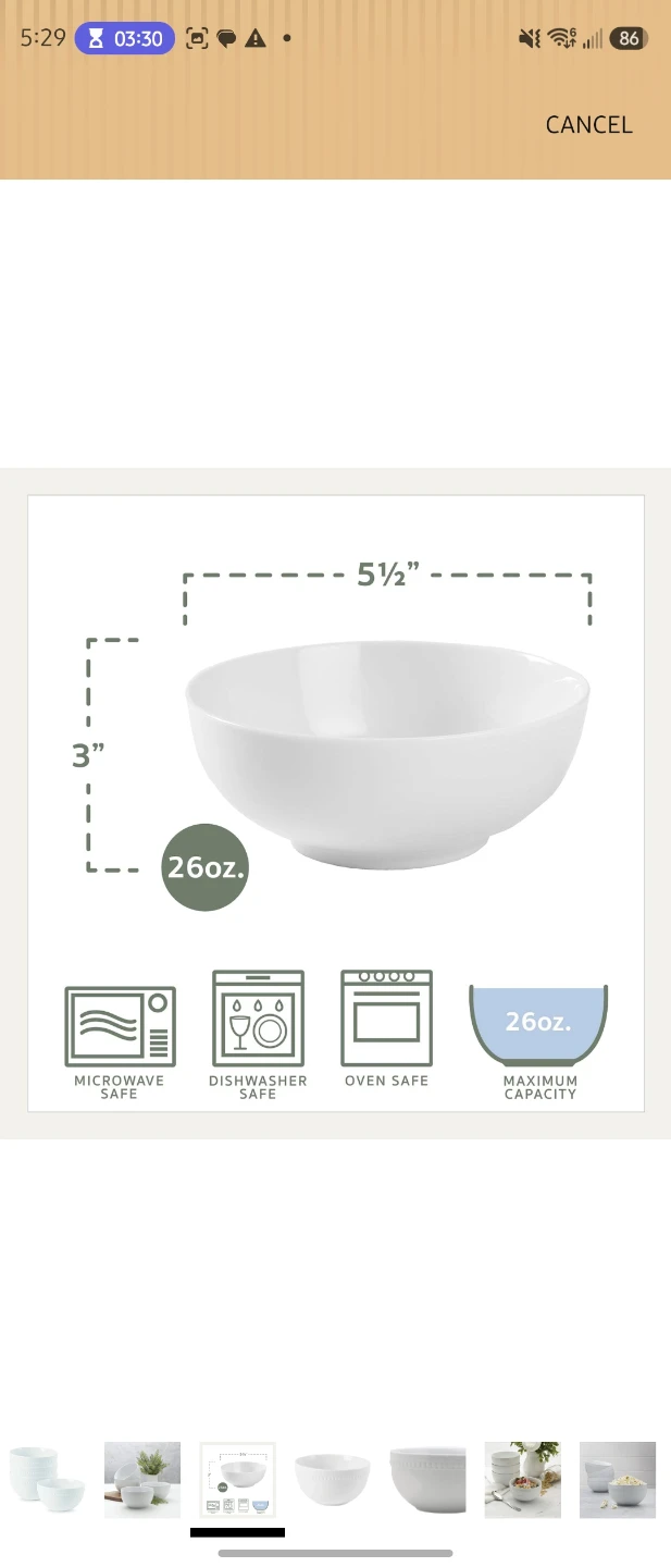 Set of 4 White Beaded Soup Bowls - photo 3