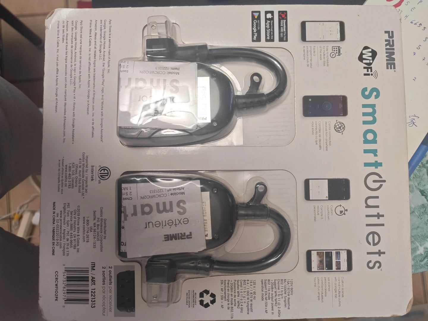 PRIME WiFi Smart Outlets - 2 Pack - photo 2