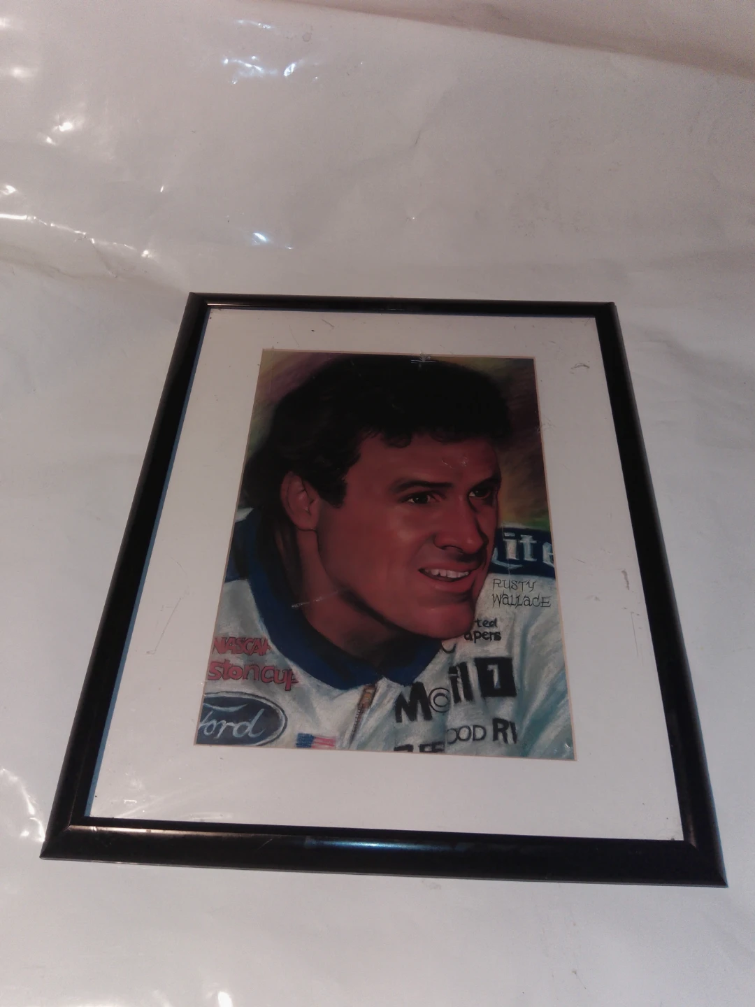 Framed Rusty Wallace Print
