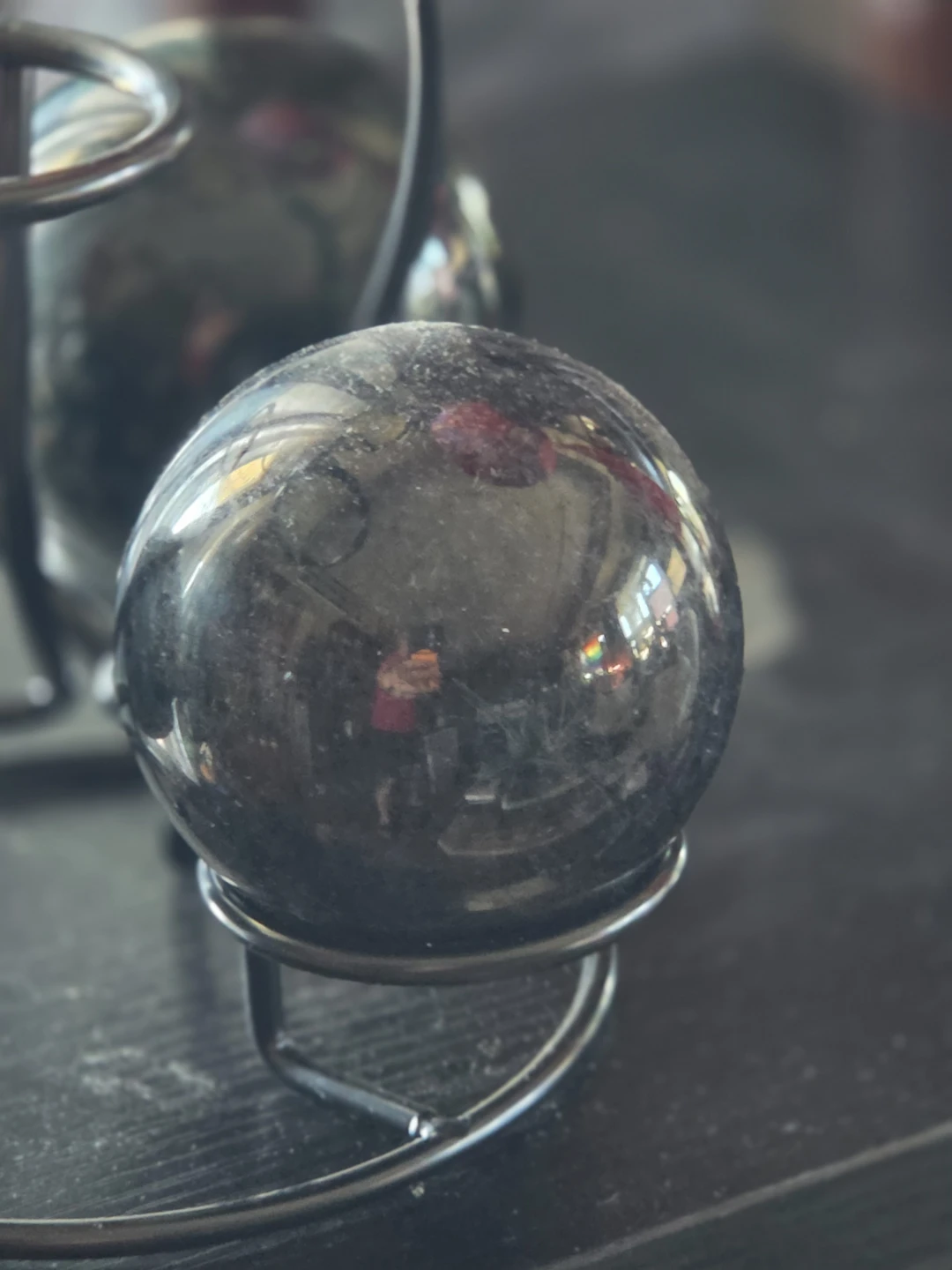 4 spheres and sphere holder - photo 3