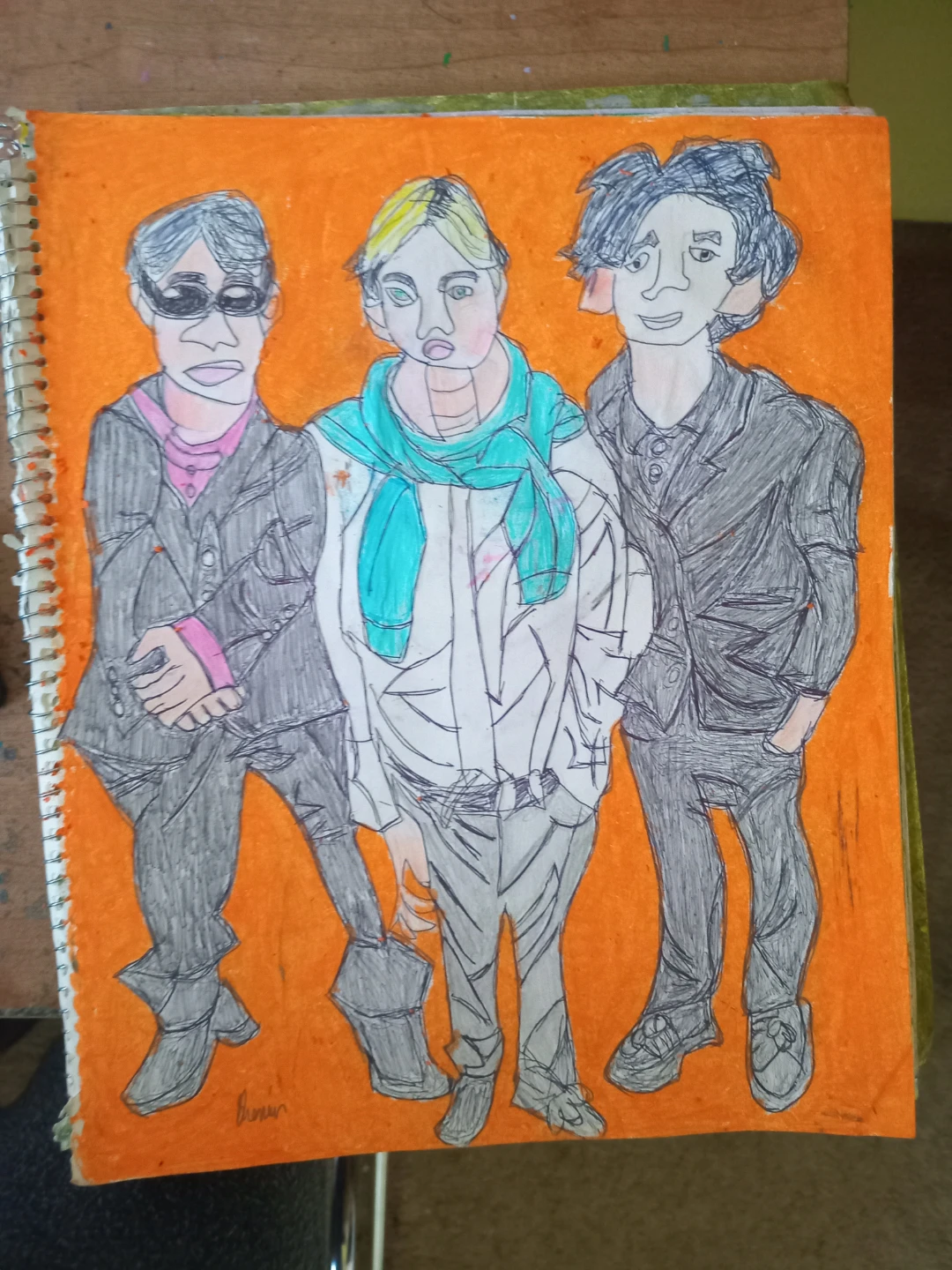 GROUP OF FRIENDS: Custom Artist: Sherwin