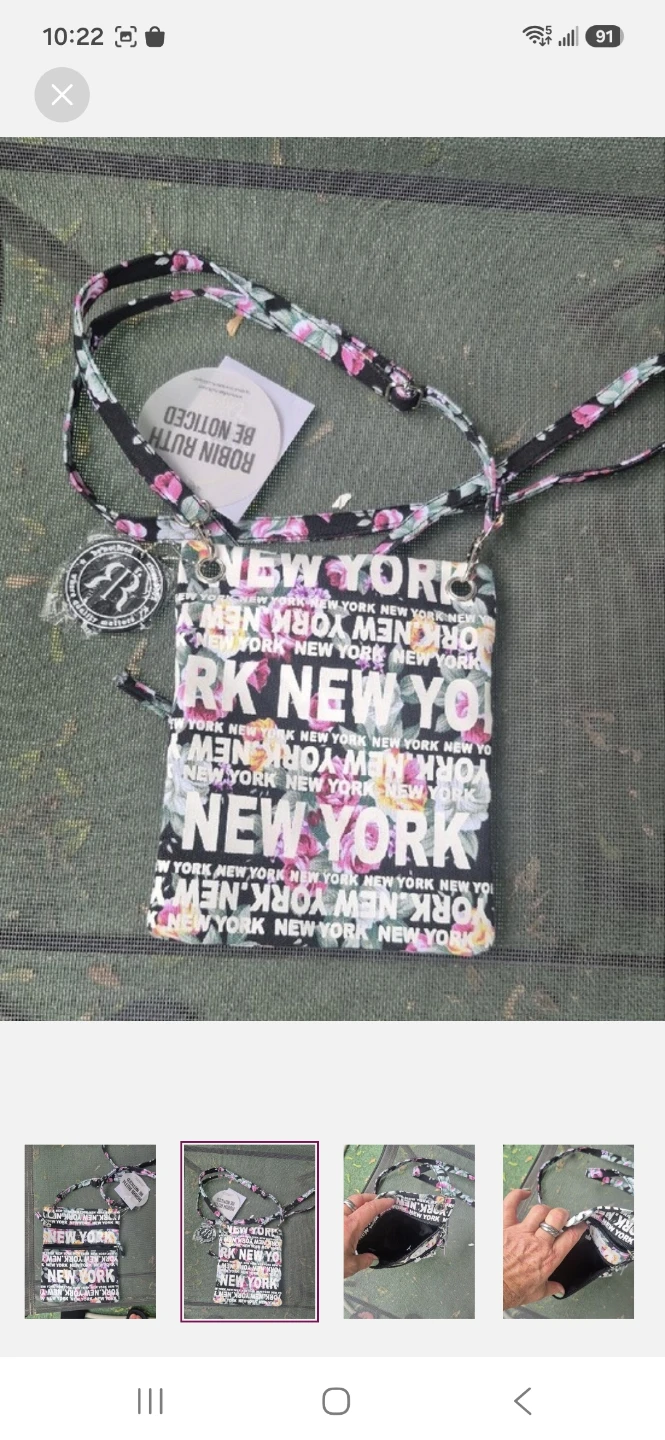 Robin Ruth New York Floral Crossbody Phone Bag - photo 2