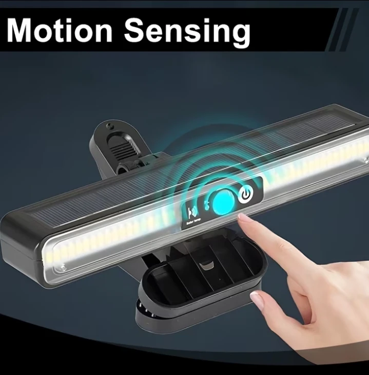 (BRAND NEW) Solar Powered Deck Light with Motion Sensing
