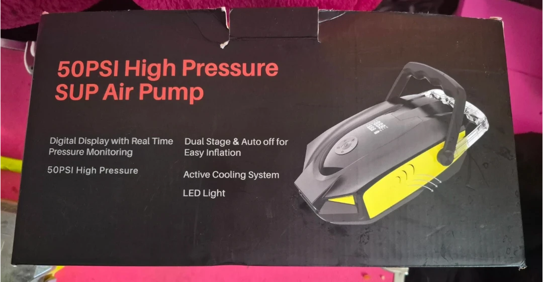 Vogma 50PSI High Pressure SUP Air Pump