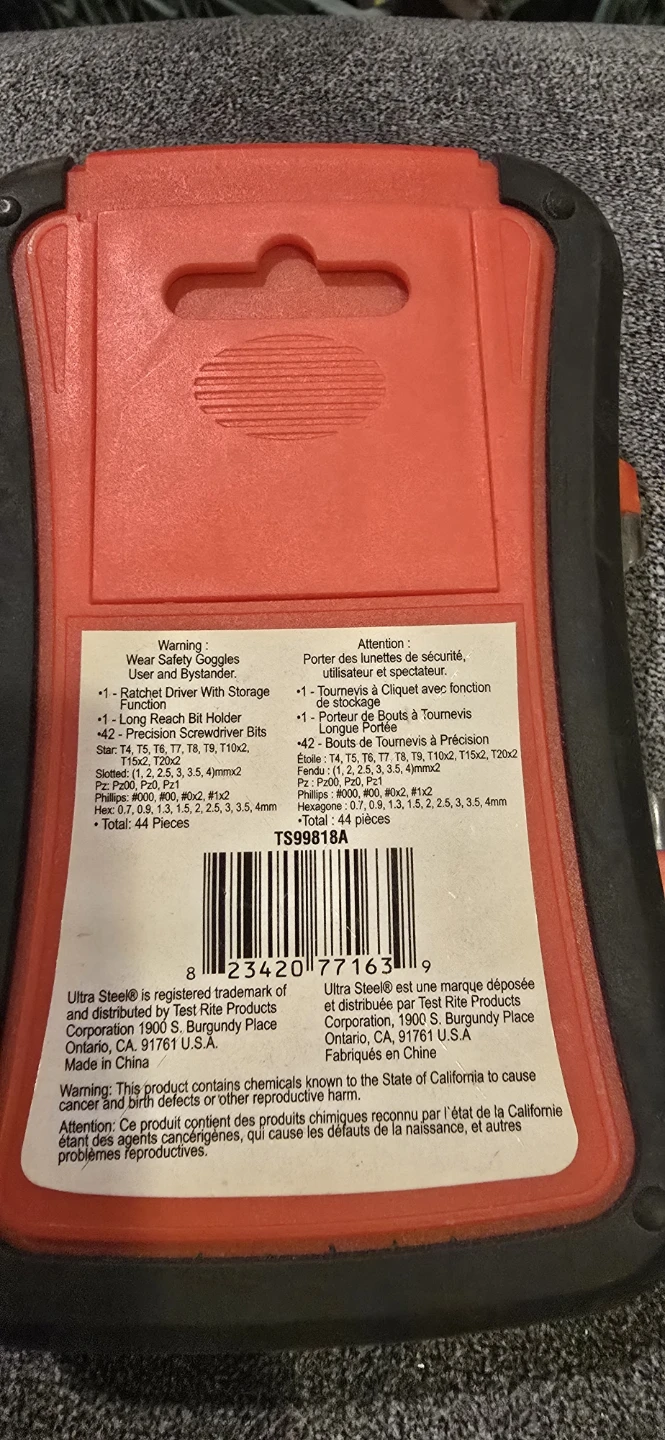 Ultra Steel Precision Screwdriver Set 44 Piece - photo 3