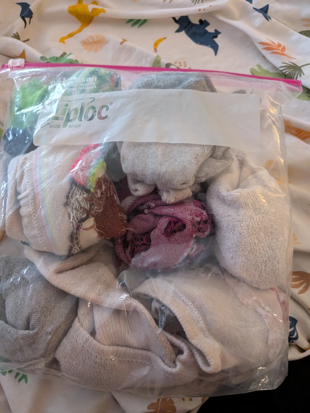 Bag of Assorted Children's/Adult's Socks - photo 2